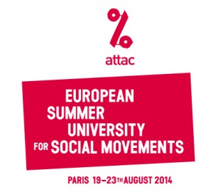 European Summer University for Social Movements - Paris 19th - 23rd August 2014